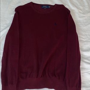 Ralph Lauren sweat shirt burgundy